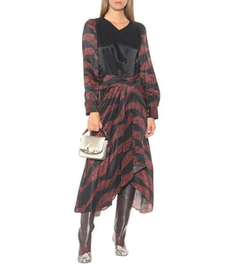 Isabel Marant Romina printed silk-blend midi dress