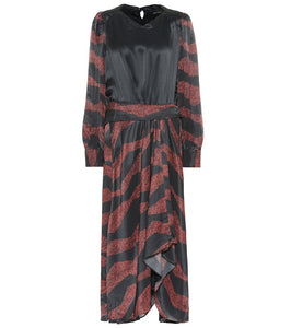 Isabel Marant Romina printed silk-blend midi dress