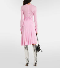 Isabel Marant Rosemagd asymmetric jersey midi dress