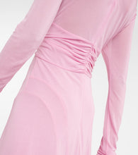 Isabel Marant Rosemagd asymmetric jersey midi dress