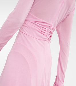 Isabel Marant Rosemagd asymmetric jersey midi dress
