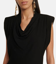 Isabel Marant Rosemay cowl-neck cotton midi dress
