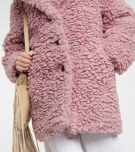 Isabel Marant Sabrinega teddy coat