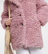 Isabel Marant Sabrinega teddy coat