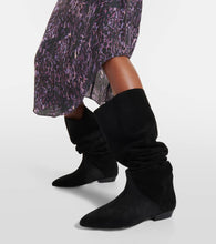 Isabel Marant Sayla suede knee-high boots