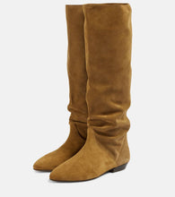 Isabel Marant Sayla suede knee-high boots