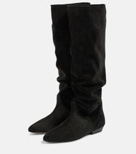 Isabel Marant Sayla suede knee-high boots