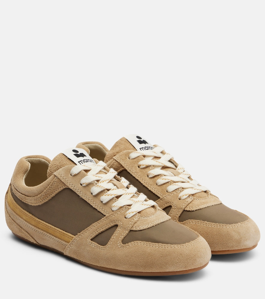 Isabel Marant Senny Low suede sneakers