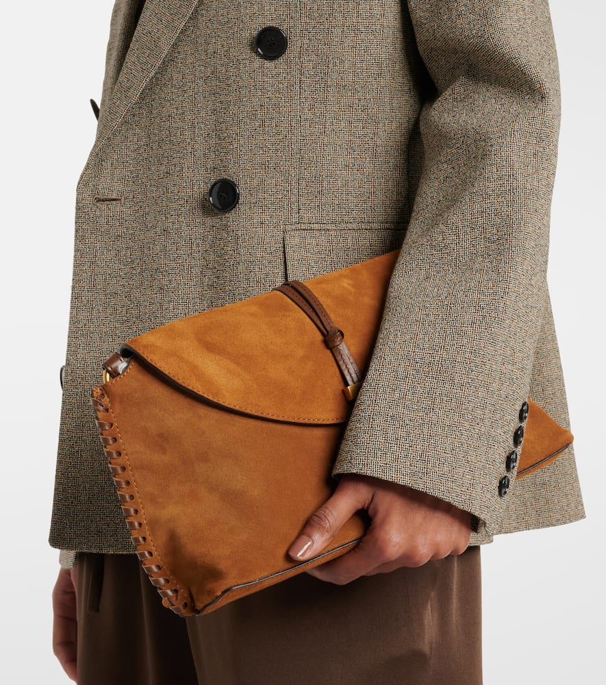 Isabel Marant Silao suede shoulder bag