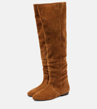 Isabel Marant Solya suede knee-high boots
