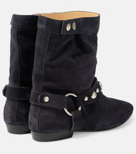 Isabel Marant Stanya studded suede ankle boots