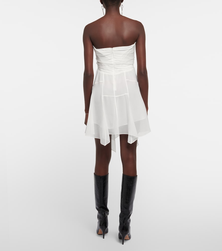 Isabel Marant Tiffen silk chiffon minidress