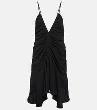 Isabel Marant Uziela gathered crêpe minidress