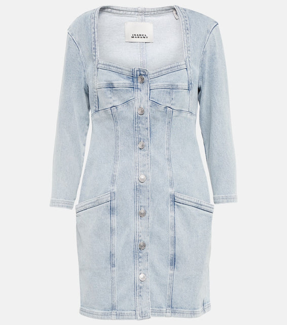 Isabel Marant Vona denim minidress