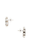 Isabel Marant Wild Shore Studs in Metallic Silver