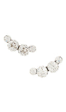 Isabel Marant Wild Shore Studs in Metallic Silver