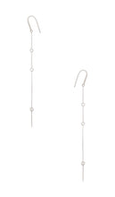 Isabel Marant Winona Earrings in Metallic Silver