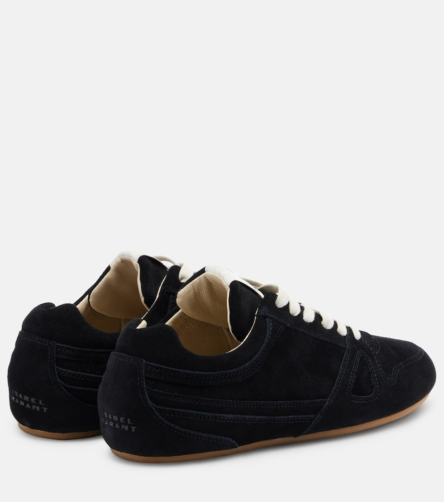 Black Isabel Marant Senny suede sneakers - Low-Top Sneakers