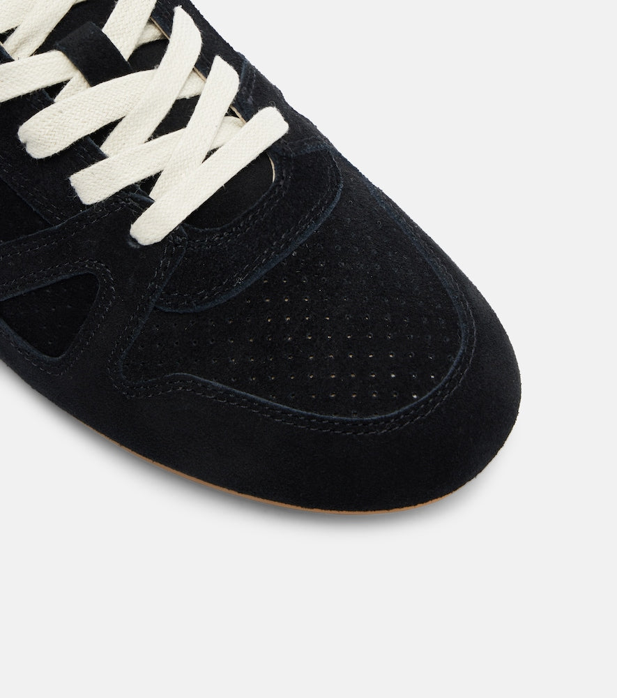 Black Isabel Marant Senny suede sneakers - Low-Top Sneakers