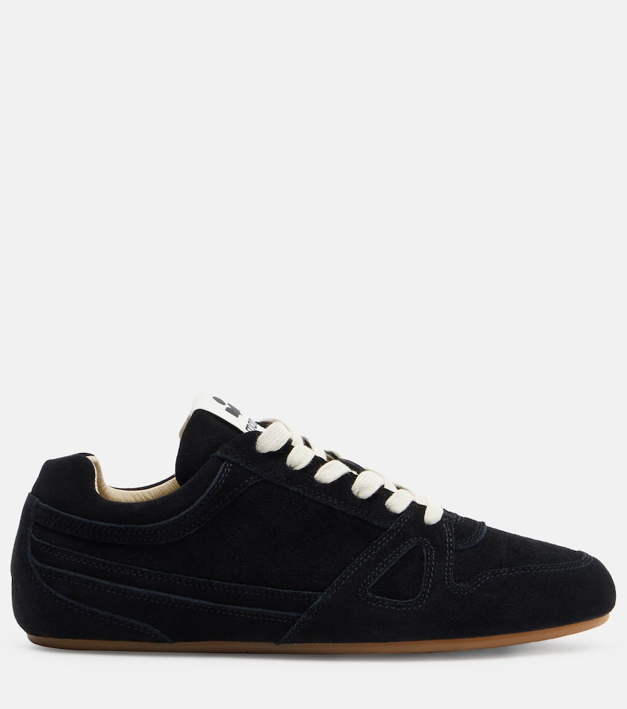 Black Isabel Marant Senny suede sneakers - Low-Top Sneakers