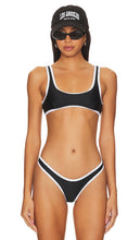 It's Now Cool The 90's Duo Crop Bikini Top in Black - Haut de bikini court Duo des années 90 It's Now Cool en noir - It's Now Cool 90 年代黑色短款比基尼上衣 - It's Now Cool The 90's Duo Crop Bikini Top in Schwarz - It's Now Cool The 90's 듀오 크롭 비키니 탑 블랙 색상 - Ora è cool il top bikini corto Duo degli anni '90 in nero