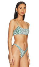It's Now Cool The Crop Bikini Top in Teal