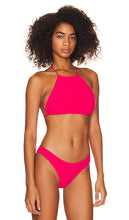 JADE SWIM Gia Bikini Top in Fuchsia