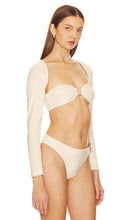 JADE SWIM Maci Shrug in Cream