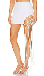 JBQ Tatum Skirt in White