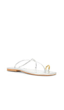 Jeffrey Campbell Pacifico Sandal in Metallic Silver