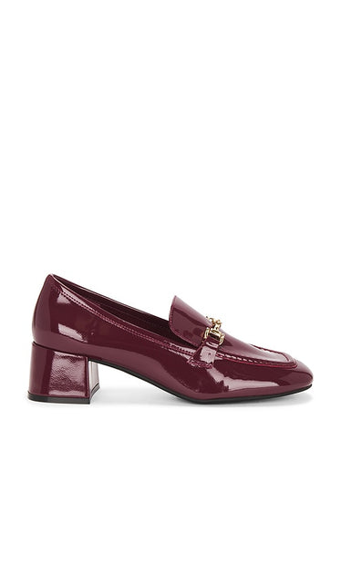 Jeffrey Campbell Archives Mary Jane in Red | Red Pat Gold Mary Jane Heels for Women