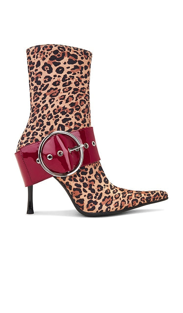 Jeffrey Campbell Discover Boots in Brown | Beige Brown Ankle Boots for Women