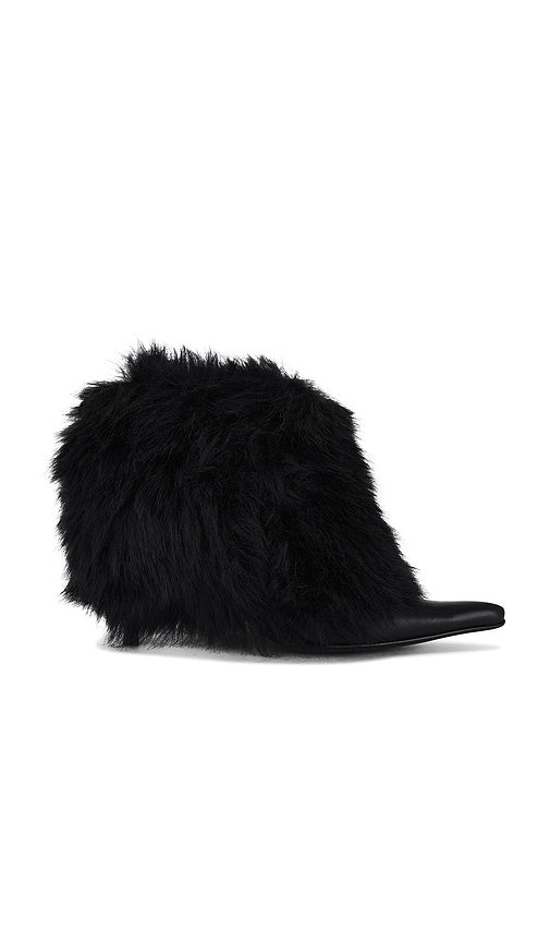 Jeffrey Campbell Defrost Boot in Black | Black Combo Ankle Boots for Women