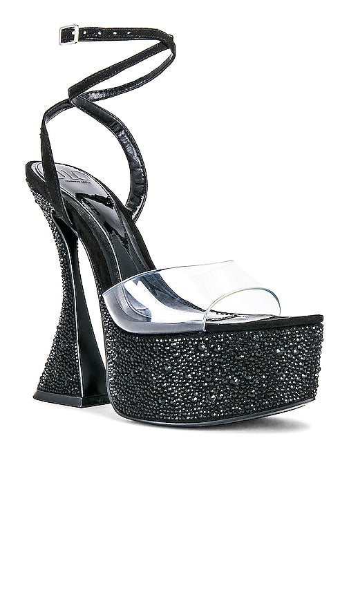 JLO Jennifer Lopez x REVOLVE Beverly Platform Heel in Black