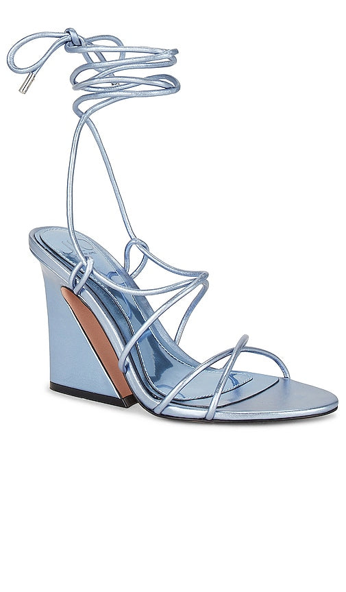 JLO Jennifer Lopez x REVOLVE Bleeker Sandal in Slate