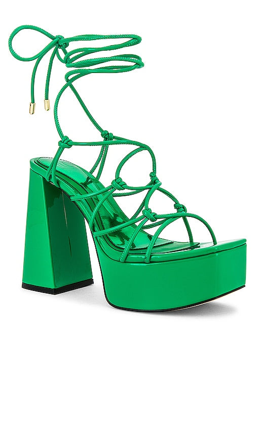 JLO Jennifer Lopez x REVOLVE Hendrix Sandal in Green