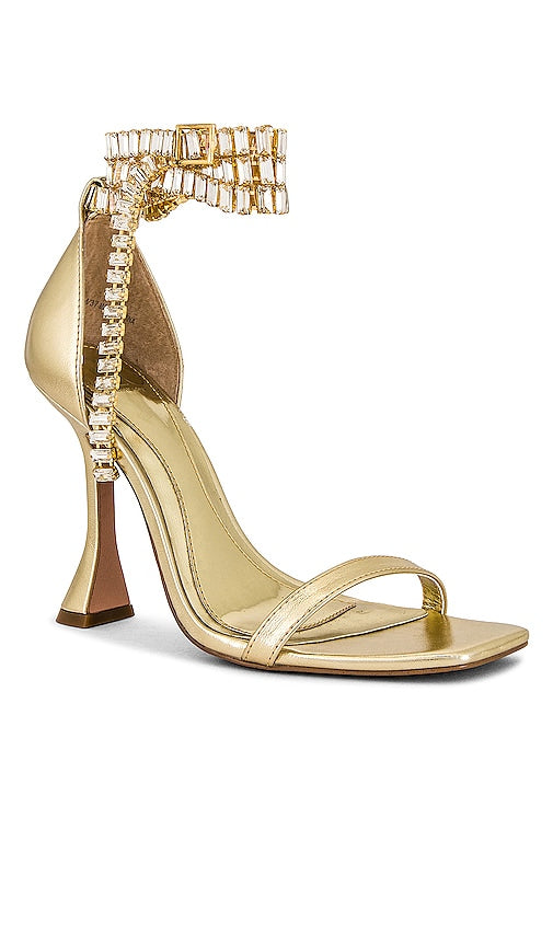 JLO Jennifer Lopez x REVOLVE Hollywood Sandal in Metallic Gold