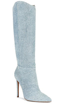 JLO Jennifer Lopez x REVOLVE Rokwood Boot in Blue