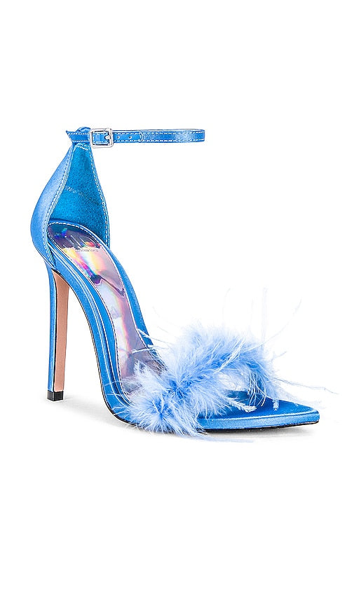 JLO Jennifer Lopez x REVOLVE Sunset Sandal in Baby Blue