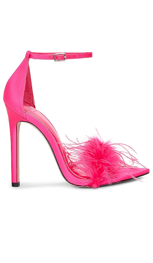 JLO Jennifer Lopez x REVOLVE Sunset Sandal in Fuchsia
