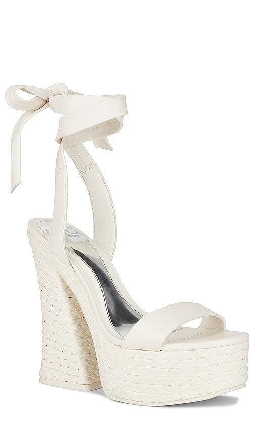 JLO Jennifer Lopez x REVOLVE Webster Sandal in White