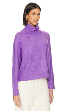 John & Jenn by Line Emmett Sweater in Purple