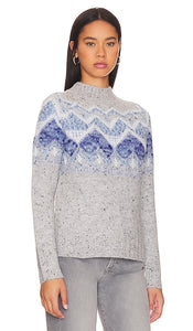 John & Jenn by Line Rae Sweater in Baby Blue