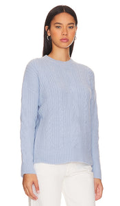 John & Jenn by Line Dora Sweater in Baby Blue