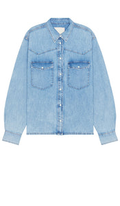 Jeanerica Bertrand Denim Shirt in Blue