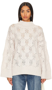 Joie Imaan Sweater in White - Pull Joie Imaan en blanc - Joie Imaan 白色毛衣 - Joie Imaan Pullover in Weiß - Joie Imaan 스웨터화이트 색상 - Maglione Joie Imaan in bianco