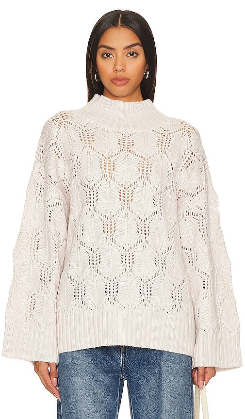 Joie Imaan Sweater in White - Pull Joie Imaan en blanc - Joie Imaan 白色毛衣 - Joie Imaan Pullover in Weiß - Joie Imaan 스웨터화이트 색상 - Maglione Joie Imaan in bianco