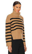 SIMKHAI Adrienne Turtleneck Sweater in Tan