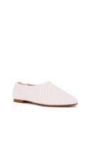 SIMKHAI Eden Woven Ballet Flat in Ivory
