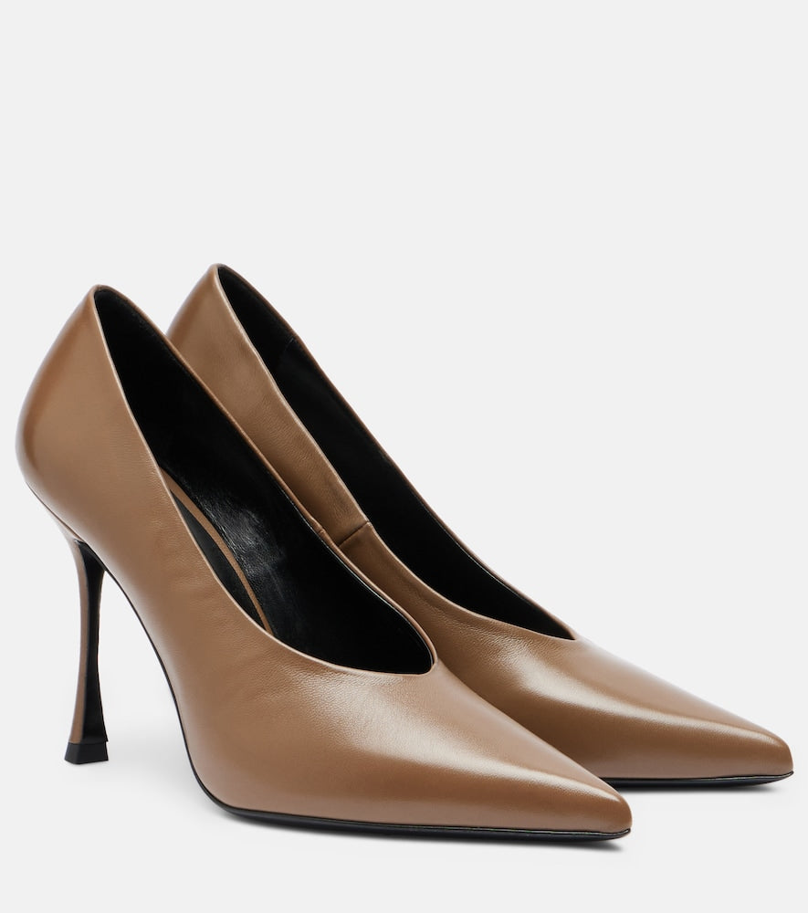 JUDE Kiss leather pumps